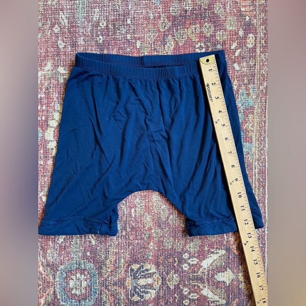 Kyte Baby 6T two pairs of Blue and Black Harem Shorts - Picture 3 of 11